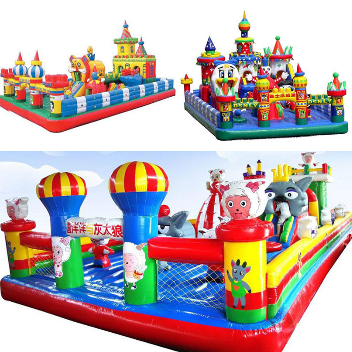 兒童充氣城堡樂園 大型室外蹦蹦床氣模玩具的歡樂世界